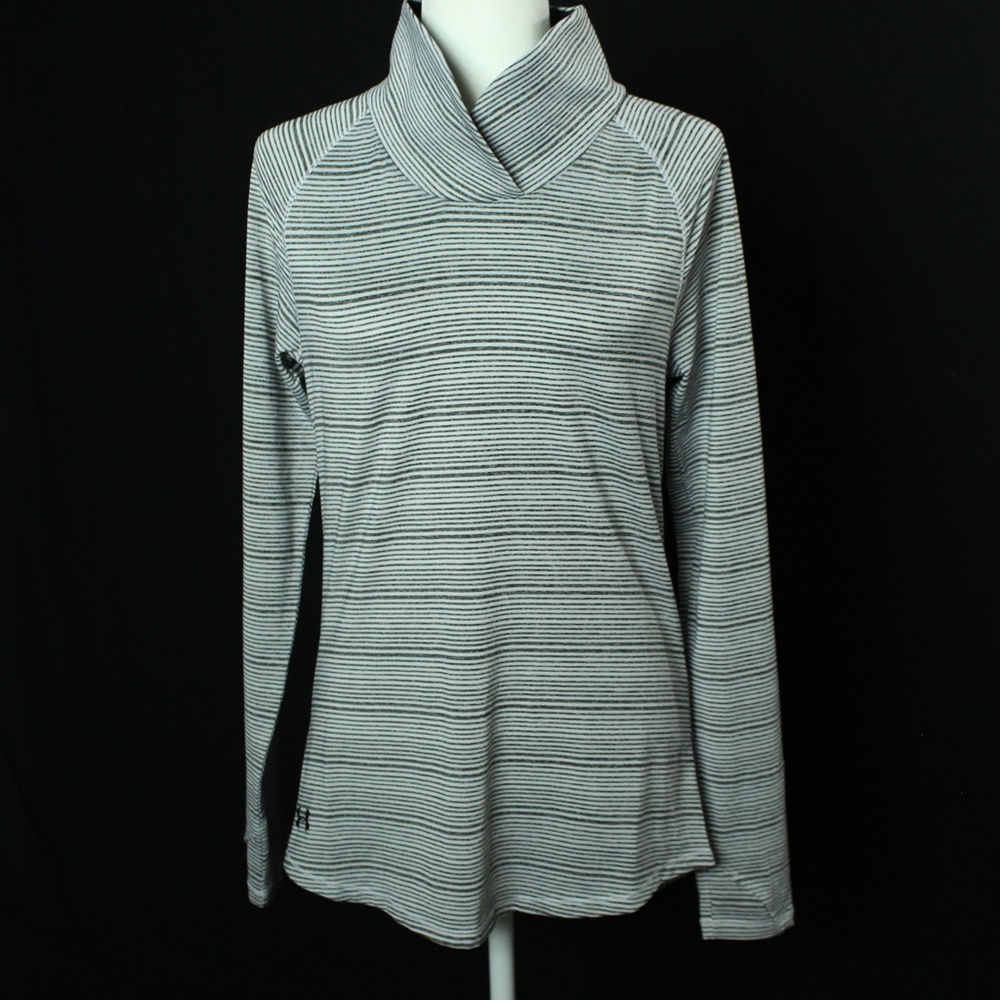 Under Armour | Black & White Zinger Pullover Athletic Top | Sz S